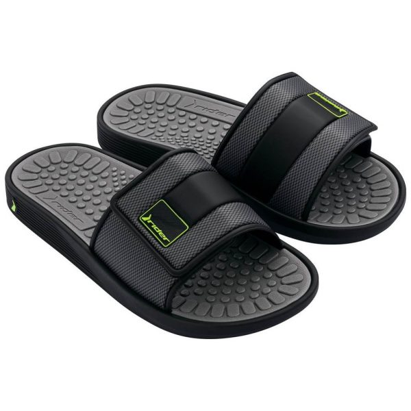 Papuci bărbătești Rider Infinity Fuse Slide - negru/verde