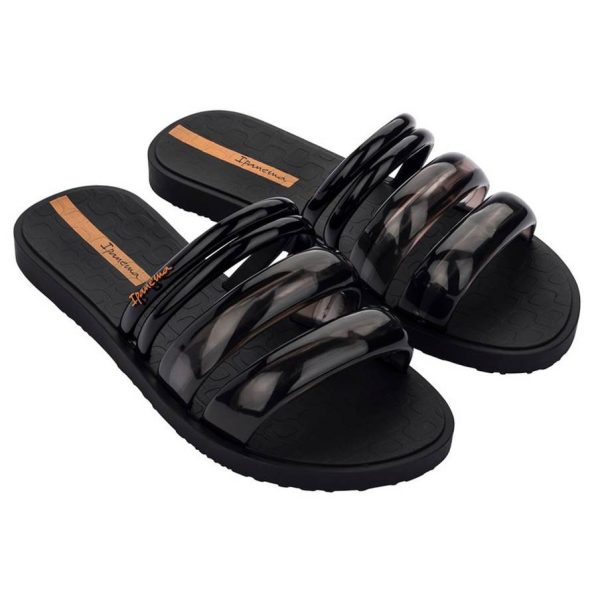 Papuci de damă Ipanema Puffer Slide - negru