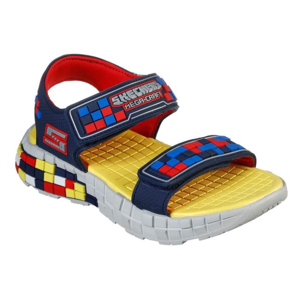 Sandale pentru copii Skechers Mega-Craf - Cubosandal - albastru