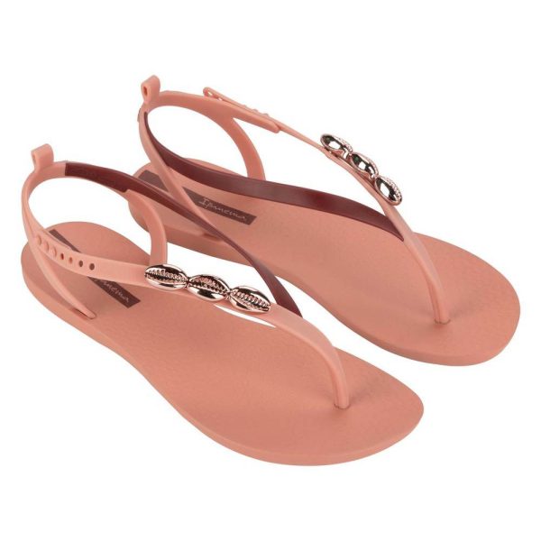 Sandale de damă Ipanema Salty II - roz/bordo